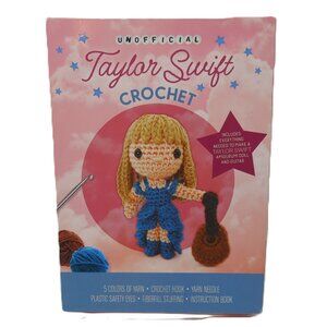 Unofficial Taylor Swift Crochet Craft Kit and Book New